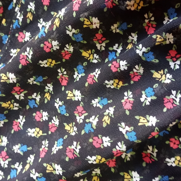 ~3 for $30~ Reformed size S sheer floral zip dress - Picture 5 of 5